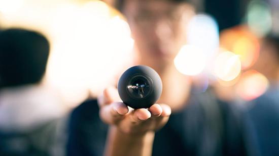 小小圆球式360全景相机